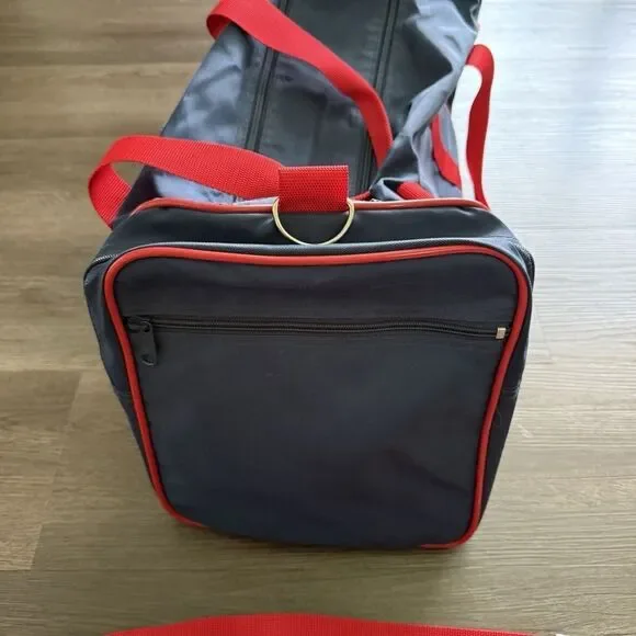 Vintage 80s Nike Duffle Bag Logo Blue Red Gym NOS MINT - threedaughtersproperties.com Vintage 80s Nike Duffle Bag Logo Blue Red Gym NOS MINT - threedaughtersproperties.com
